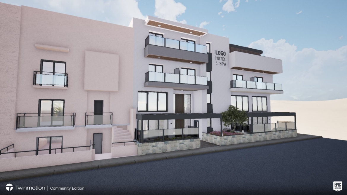 Ξενοδοχείο με πισίνα